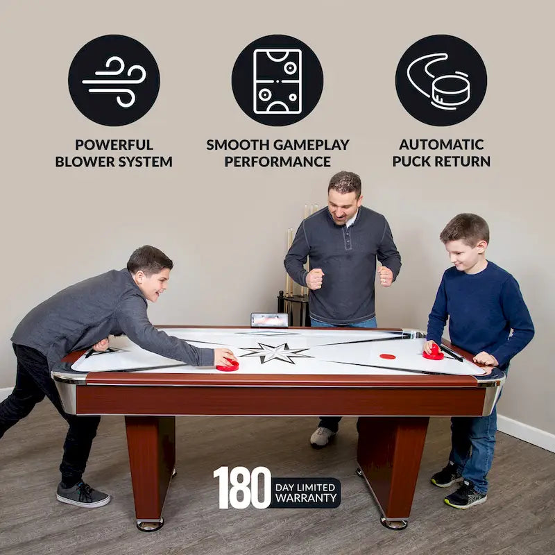 Mesa de hockey de aire de 72 pulgadas con marcador LED