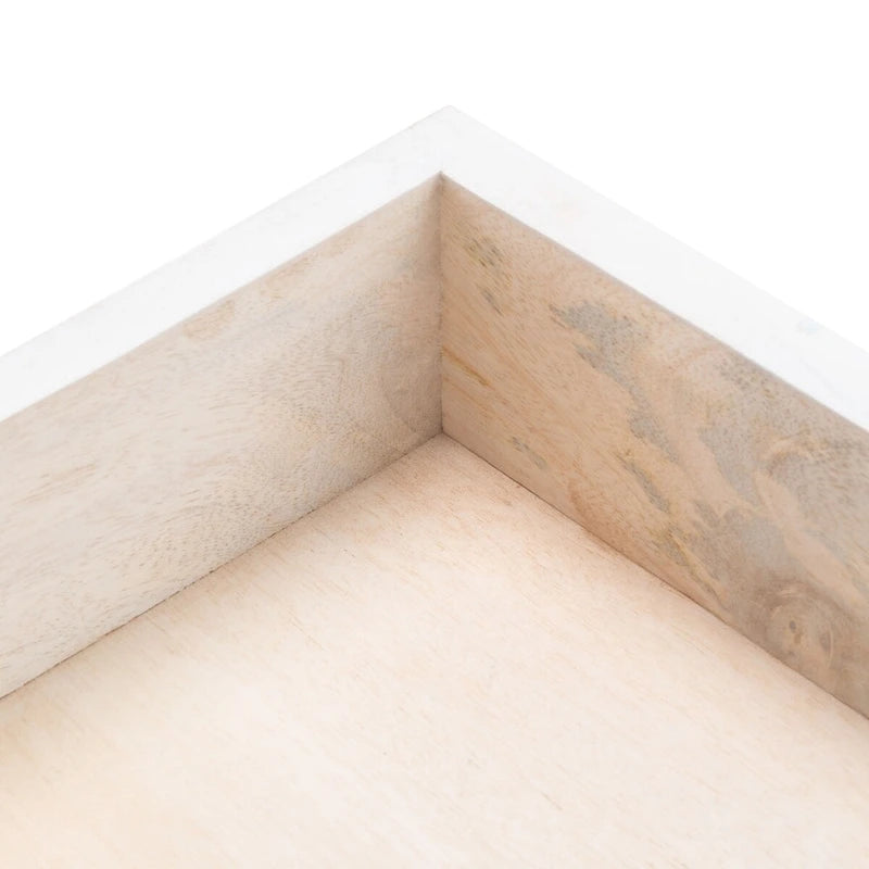 Couchtisch aus Mangoholz mit Schublade und Ablage
